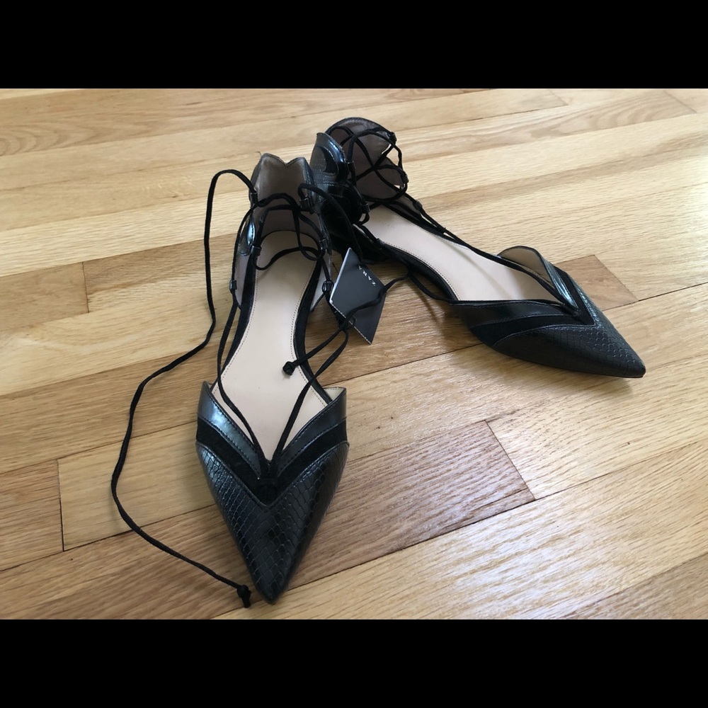 Zara flat sandals